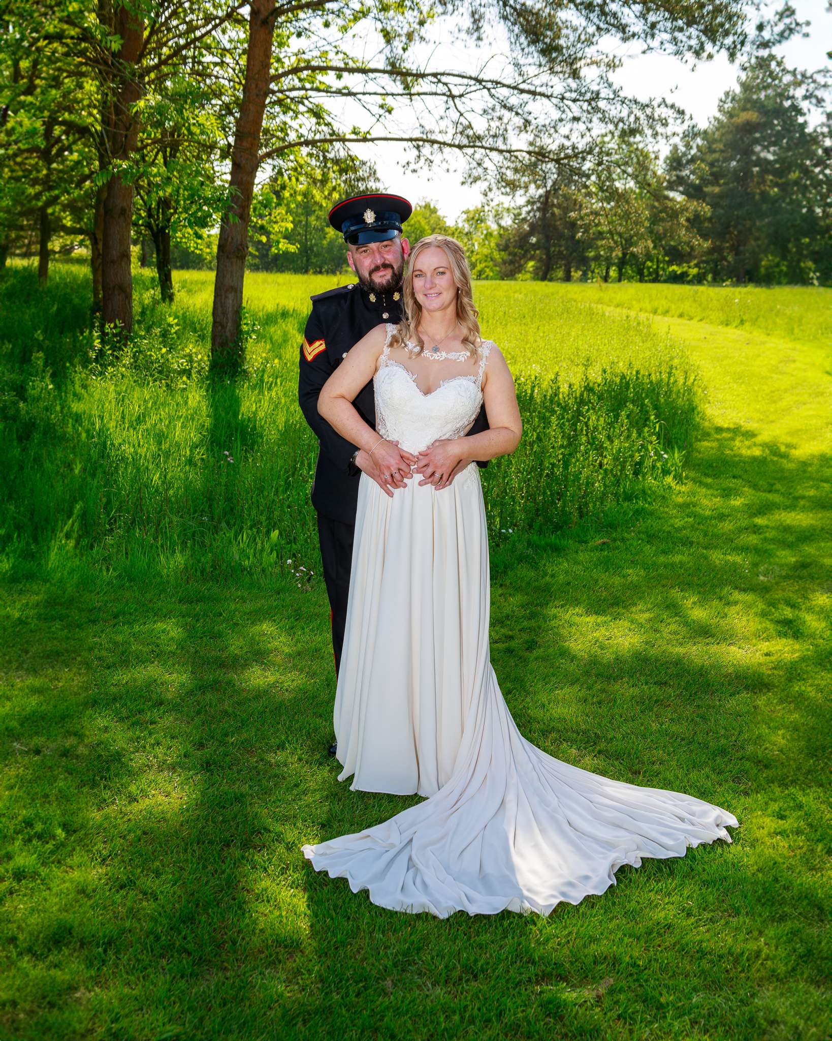 Photograph of Wedding at Wragg Barn Golf Club of Dan and Caroline.. Featured models: Caroline Blunsdon, Dan Rodie